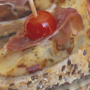 Montadito de tortilla – Catering canapés y montaditos en Mataró | Bocaditos Marlene