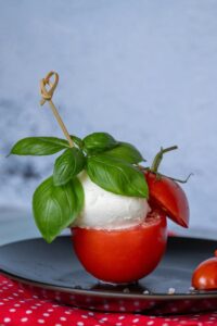 Ensalada caprese  catering Bocaditos Marlene Mataró