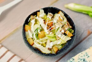 Ensalada César clásica  catering Bocaditos Marlene Mataró