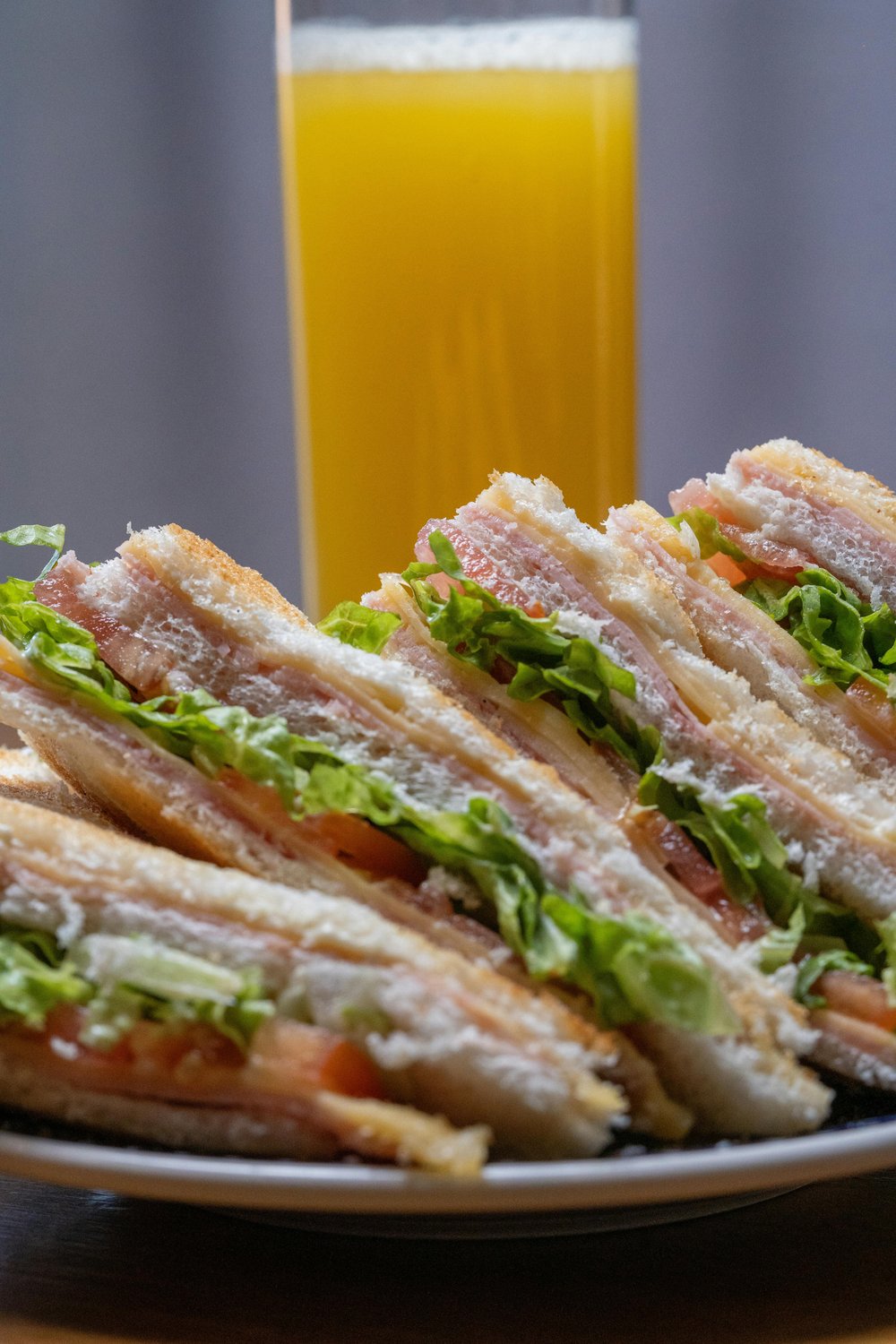Sándwich club catering Bocaditos Marlene Mataró
