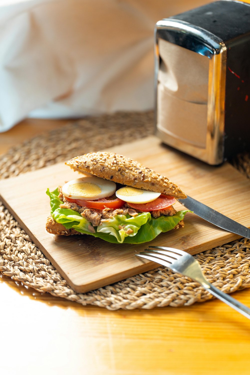 Sándwich vegetal catering Bocaditos Marlene Mataró