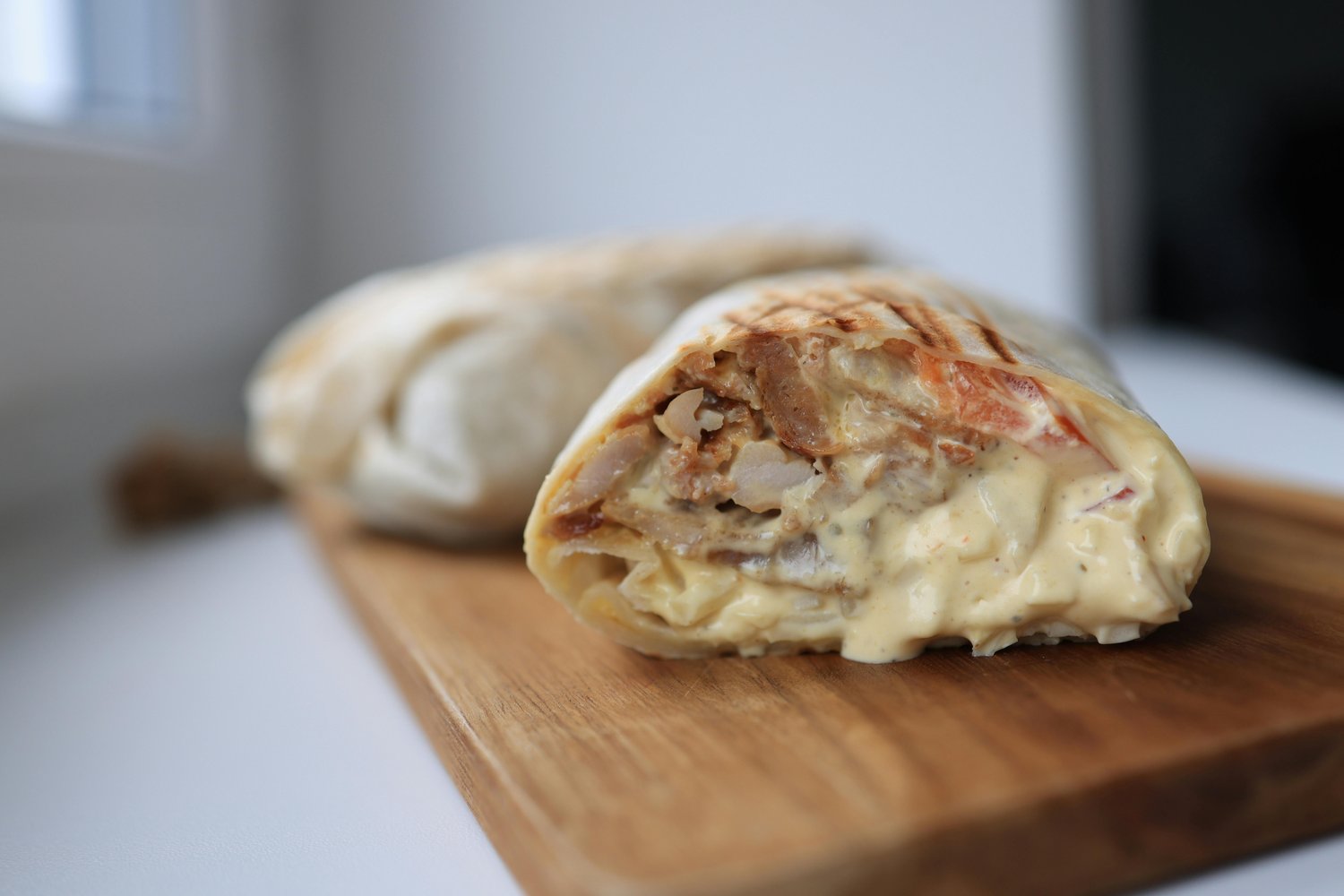 Wrap de pollo César catering Bocaditos Marlene Mataró